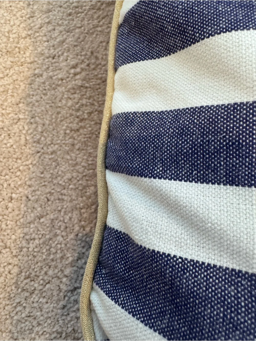 Target Nautical Stripe Lobster Throw Pillow - Navy, White, Pink